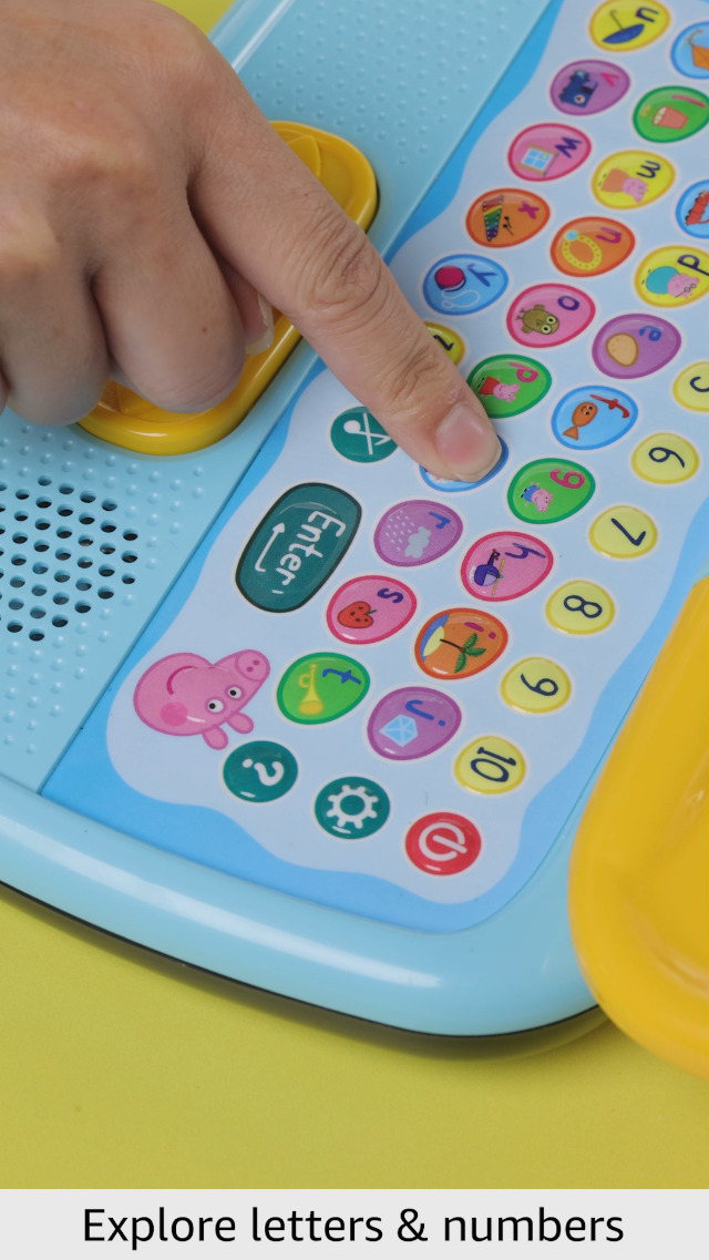 Amazon.com: VTech Peppa Pig: Play Smart Laptop | Interactive